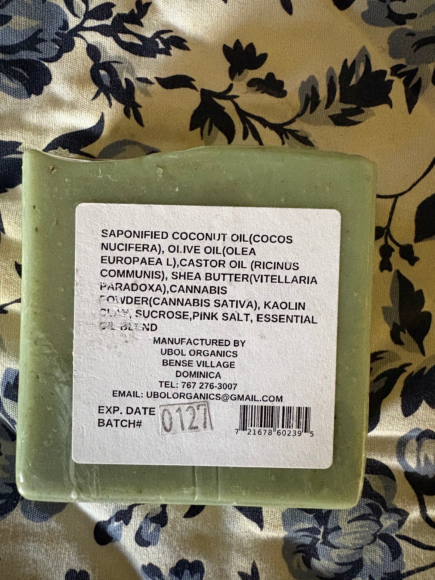 Cannabis Body Soap