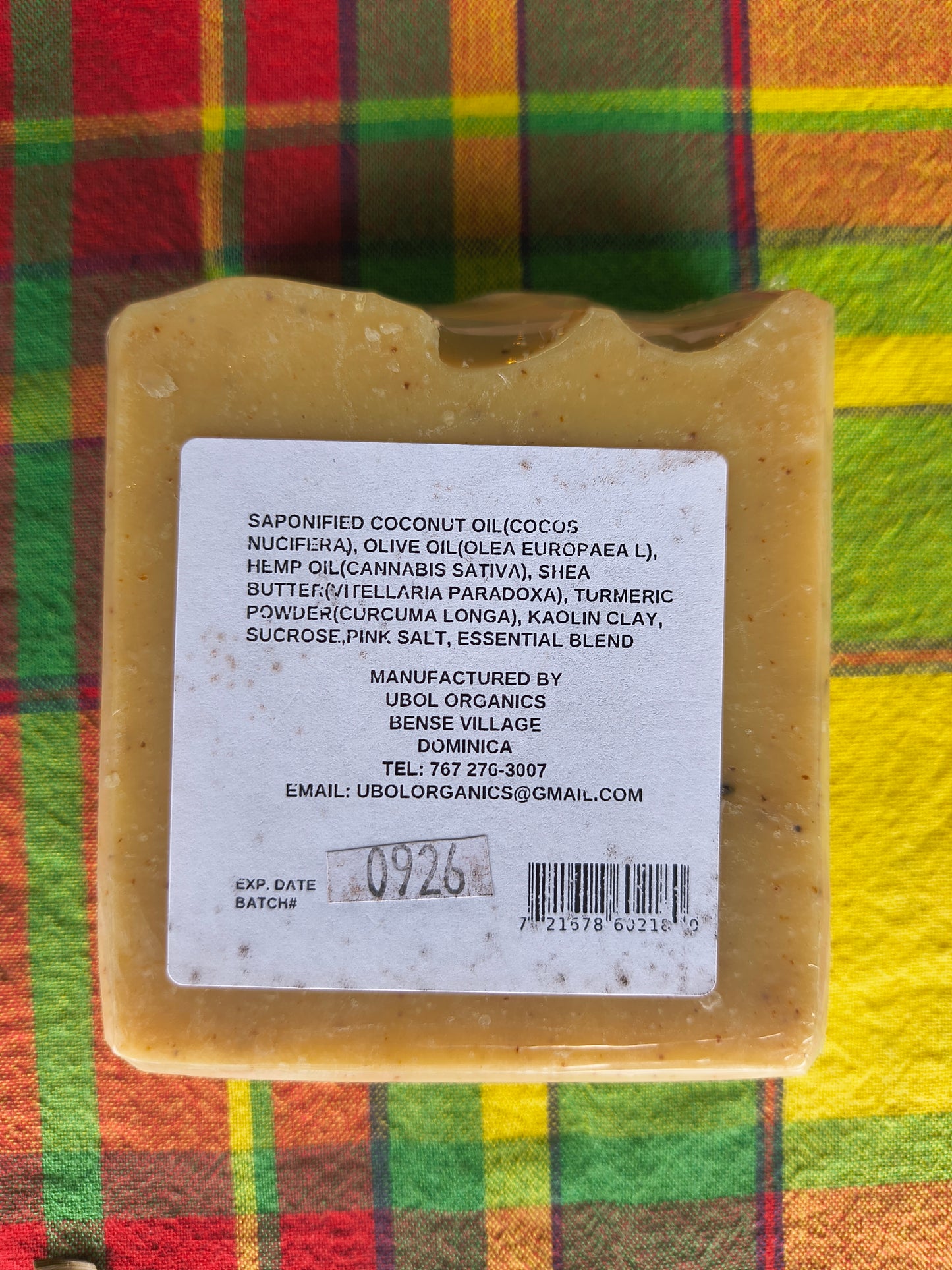 Tumeric Body Soap